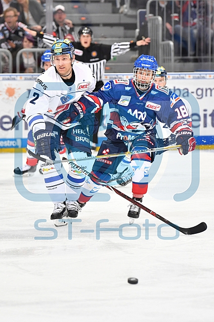 Adler Mannheim vs ERC Ingolstadt, Eishockey, DEL, Deutsche Eishockey Liga, Spieltag 10, 06.10.2017