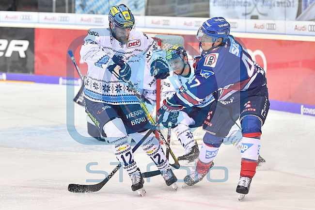 ERC Ingolstadt vs Adler Mannheim, Eishockey, DEL, Deutsche Eishockey Liga, Spieltag 28, 08.12.2017