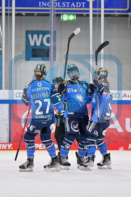 Eishockey, Frauen, DFEL, Saison 2023-2024, ERC Ingolstadt - Amsterdam Tigers, 06.01.2024