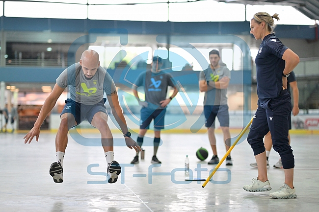 Eishockey, Herren, DEL, Saison 2023-2024, Vorbereitung, ERC Ingolstadt - Leistungstest, 05.08.2023