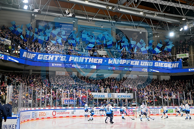 Eishockey, Herren, DEL, Saison 2024-2025, Playoffs Viertelfinale, Spiel 6, Nürnberg Ice Tigers - ERC Ingolstadt, 28.03.2025