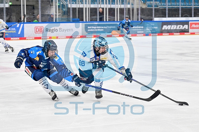 Eishockey, Herren, U20 DNL, Saison 2025-2026, ERC Ingolstadt - Jungadler Mannheim, 24.01.2026