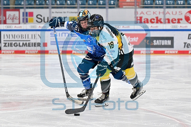 Eishockey, Frauen, DFEL, Saison 2023-2024, ERC Ingolstadt - Mad Dogs Mannheim, 18.02.2024