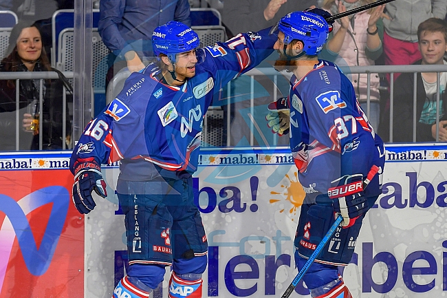 Adler Mannheim vs ERC Ingolstadt, Eishockey, DEL, Deutsche Eishockey Liga, Spieltag 12, 19.10.2018