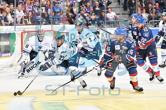Adler Mannheim vs ERC Ingolstadt, Eishockey, DEL, Deutsche Eishockey Liga, Spieltag 10, 06.10.2017