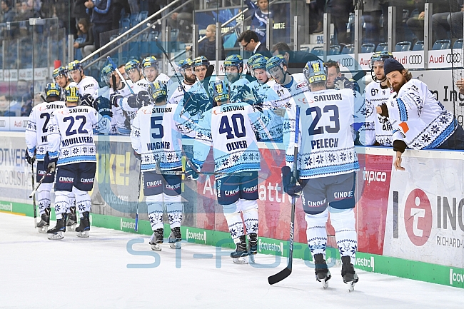 ERC Ingolstadt vs Adler Mannheim, Eishockey, DEL, Deutsche Eishockey Liga, Spieltag 28, 08.12.2017