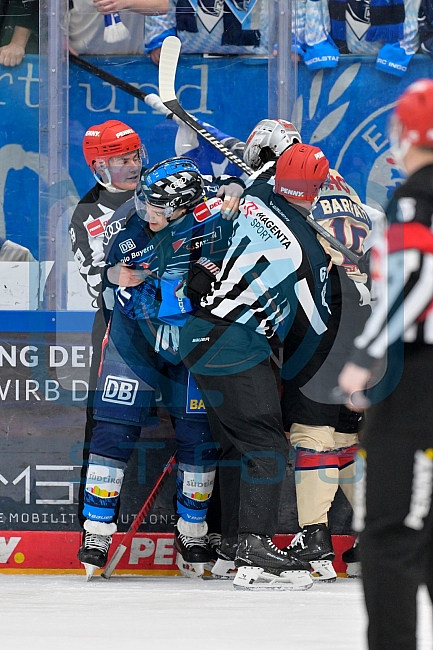 Eishockey, Herren, DEL, Saison 2024-2025, Playoffs Viertelfinale, Spiel 1, ERC Ingolstadt - Nürnberg Ice Tigers, 16.03.2025