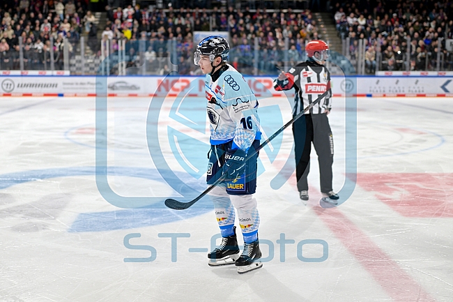 Eishockey, Herren, DEL, Saison 2024-2025, Playoffs Viertelfinale, Spiel 1, Nürnberg Ice Tigers - ERC Ingolstadt, 18.03.2025