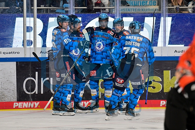 Eishockey, Herren, DEL, Saison 2025-2026, Playoffs Halbfinale, Spiel 3, ERC Ingolstadt - Grizzlys Wolfsburg, 19.09.2025