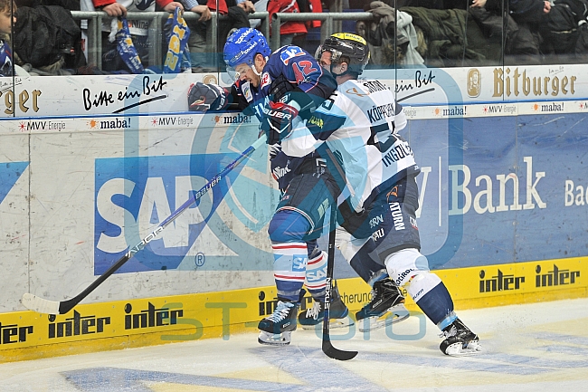 Adler Mannheim vs ERC Ingolstadt, Eishockey, DEL, Deutsche Eishockey Liga, Spieltag 26, 09.12.2016