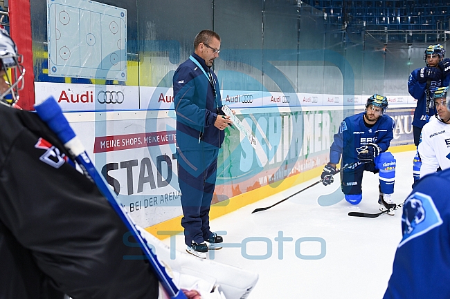 Erstes Eistraining beim ERC Ingolstadt, Eishockey, DEL, Deutsche Eishockey Liga, 03.08.2017