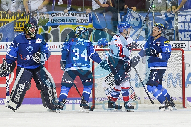 ERC Ingolstadt - Adler Mannheim, Eishockey, DEL, Deutsche Eishockey Liga, Spieltag 19, 03.11.2017