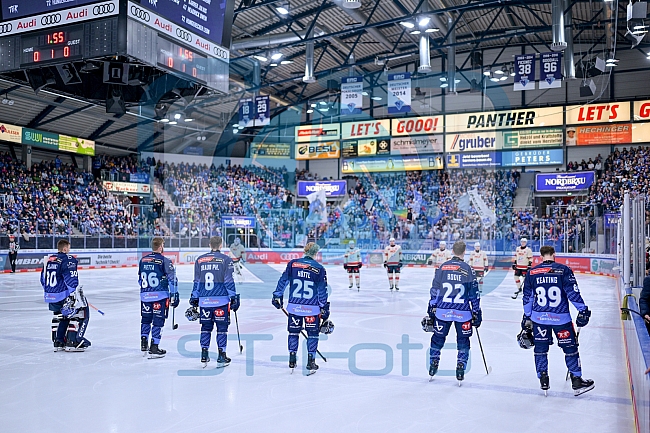 Eishockey, Herren, DEL, Saison 2024-2025, Playoffs Viertelfinale, Spiel 3, ERC Ingolstadt - Nürnberg Ice Tigers, 21.03.2025