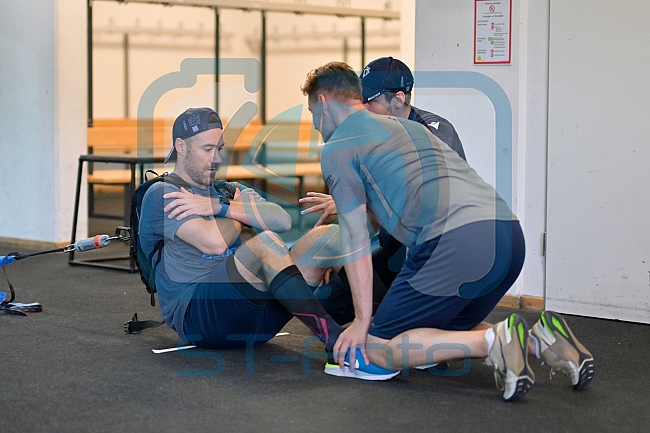 Eishockey, Herren, DEL, Saison 2023-2024, Vorbereitung, ERC Ingolstadt - Leistungstest, 05.08.2023