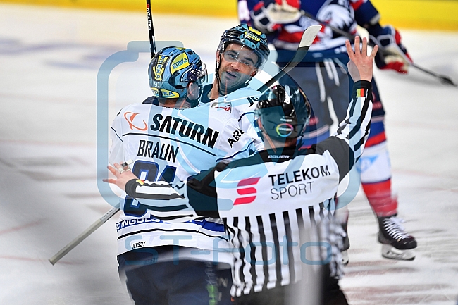 Adler Mannheim vs ERC Ingolstadt, Eishockey, DEL, Deutsche Eishockey Liga, Playoffs, Spiel 2, 16.03.2018