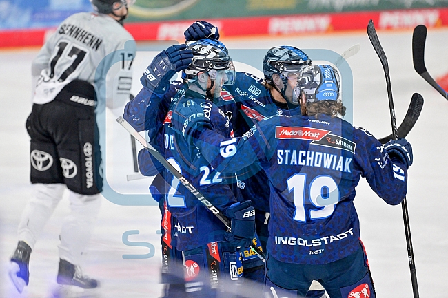 Eishockey, Herren, DEL, Saison 2024-2025, Playoffs Halbfinale, Spiel 1, ERC Ingolstadt - Kölner Haie, 02.04.2025