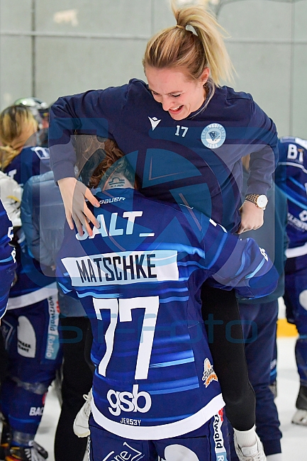 Eishockey, Frauen, DFEL, Playoffs Finale Spiel 4, Saison 2021-2022, ERC Ingolstadt - ECDC Memmingen Indians, 20.03.2022