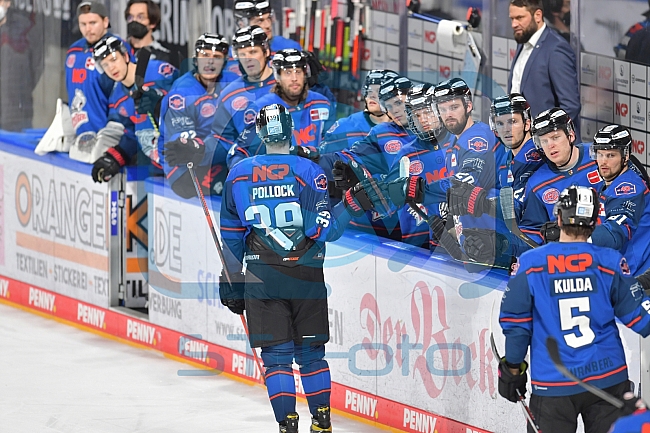 Eishockey, Herren, DEL, Saison 2020-2021, Nürnberg Ice Tigers - ERC Ingolstadt, 14.03.2021