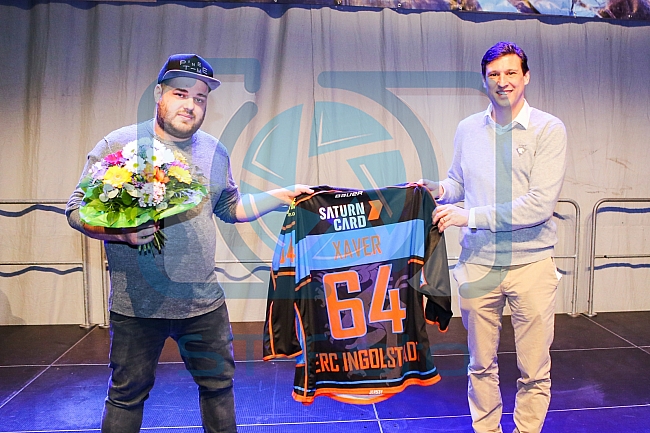 Abschlussfeier der Saison 2017 / 2018 in der Spielstaette des ERC Saturn Arena