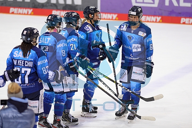 Eishockey, Frauen, DFEL, Saison 2020-2021, ERC Ingolstadt - Mad Dogs Mannheim, 30.01.2021