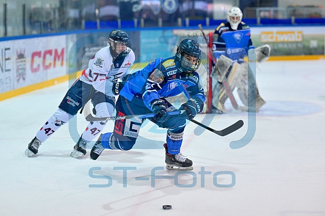 Eishockey, U20, DNL, Saison 2024-2025, Playoffs Halbfinale - Spiel 3, ERC Ingolstadt - Jungadler Mannheim, 22.03.2025