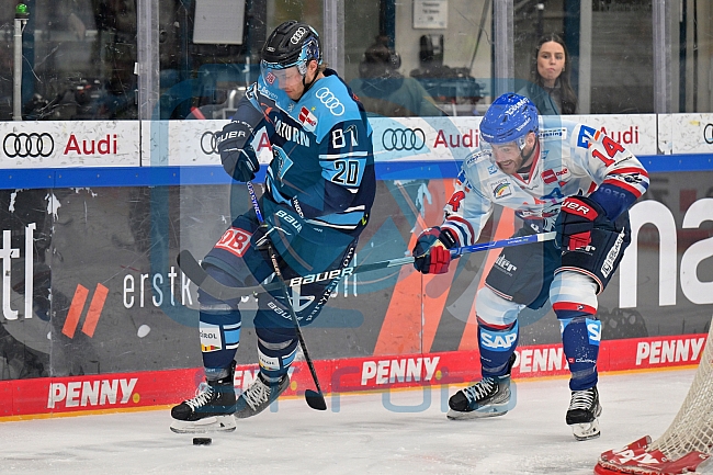 Eishockey, Herren, DEL, Saison 2022-2023, Playoff-Halbfinale - Spiel 3, ERC Ingolstadt - Adler Mannheim, 04.04.2023