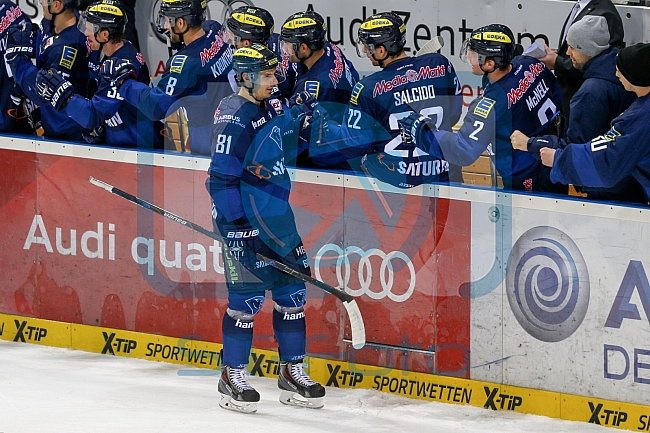 ERC Ingolstadt vs Thomas Sabo Ice Tigers, Eishockey, DEL, Deutsche Eishockey Liga, Spieltag 32, 30.12.2015 Foto: Oliver Strisch / st-foto.de
