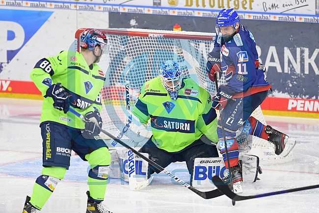 Eishockey, Herren, DEL, Saison 2020-2021, Adler Mannheim - ERC Ingolstadt, 15.02.2021