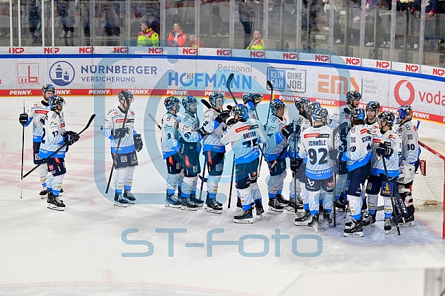 Eishockey, Herren, DEL, Saison 2024-2025, Playoffs Viertelfinale, Spiel 6, Nürnberg Ice Tigers - ERC Ingolstadt, 28.03.2025