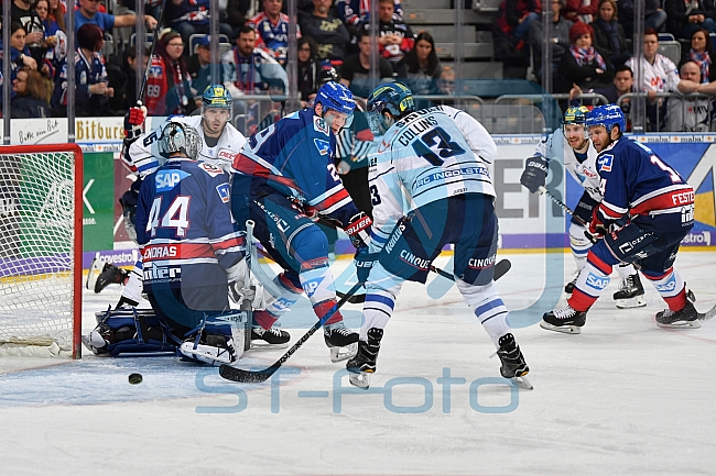 Adler Mannheim vs ERC Ingolstadt, Eishockey, DEL, Deutsche Eishockey Liga, Playoffs, Spiel 4, 20.03.2018