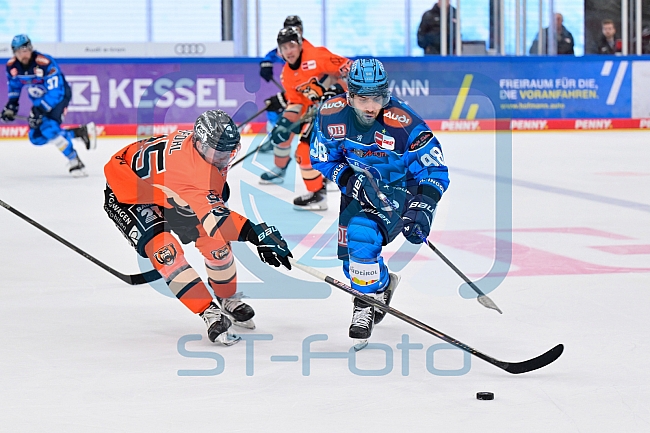 Eishockey, Herren, DEL, Saison 2025-2026, Playoffs Halbfinale, Spiel 3, ERC Ingolstadt - Grizzlys Wolfsburg, 19.09.2025