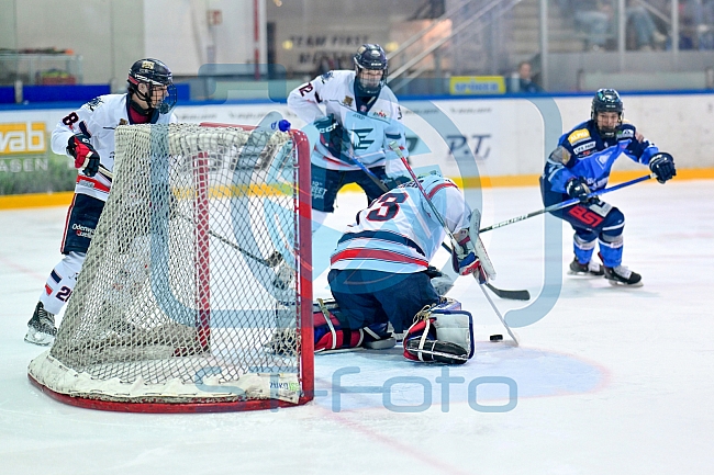Eishockey, U20, DNL, Saison 2024-2025, Playoffs Halbfinale - Spiel 3, ERC Ingolstadt - Jungadler Mannheim, 22.03.2025