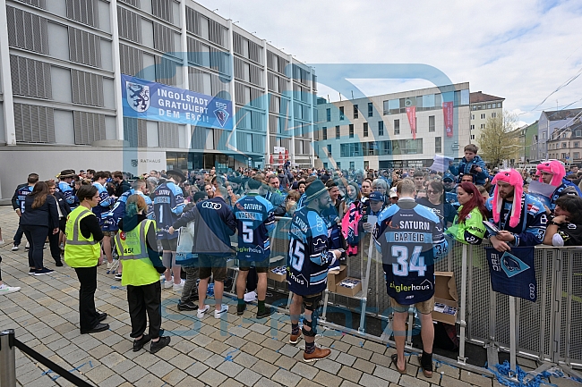 Eishockey, Herren, DEL, Saison 2022-2023, ERC Ingolstadt - Saisonabschlussfeier, 29.04.2023