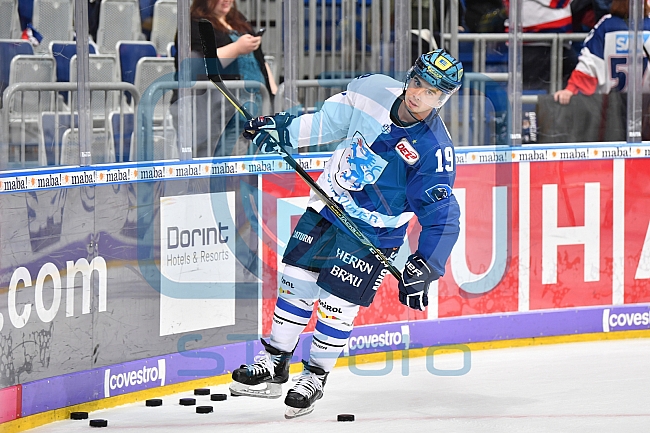 Adler Mannheim vs ERC Ingolstadt, Eishockey, DEL, Deutsche Eishockey Liga, Spieltag 45, 24.01.2018