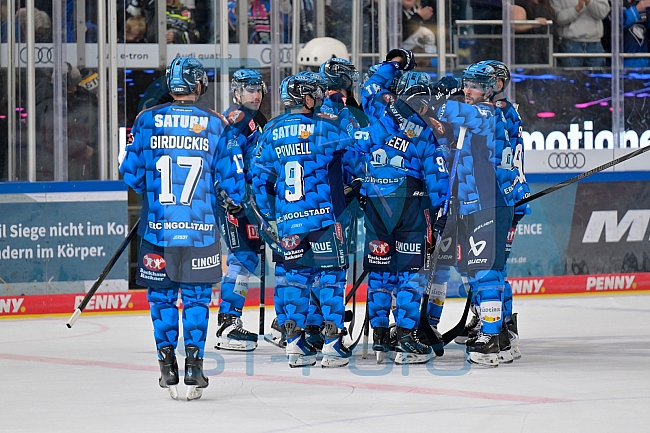 Eishockey, Herren, DEL, Saison 2025-2026, Spiel 7, ERC Ingolstadt - Straubing Tigers, 03.10.2025