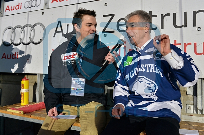 ERC Ingolstadt vs Iserlohn Roosters, Eishockey, DEL, Deutsche Eishockey Liga, 28.02.2016