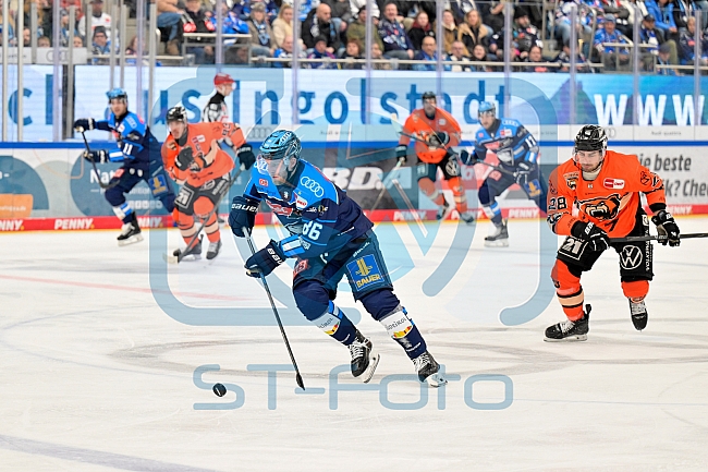 Eishockey, Herren, DEL, Saison 2025-2026, Spiel 33, ERC Ingolstadt - Grizzlys Wolfsburg, 28.12.2025