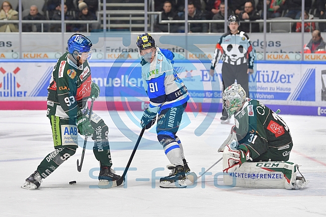 Augsburger Panther vs ERC Ingolstadt, Eishockey, DEL, Deutsche Eishockey Liga, Spieltag 42, 25.01.2019