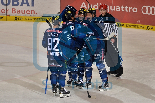 ERC Ingolstadt vs Iserlohn Roosters, Eishockey, DEL, Deutsche Eishockey Liga, 28.02.2016