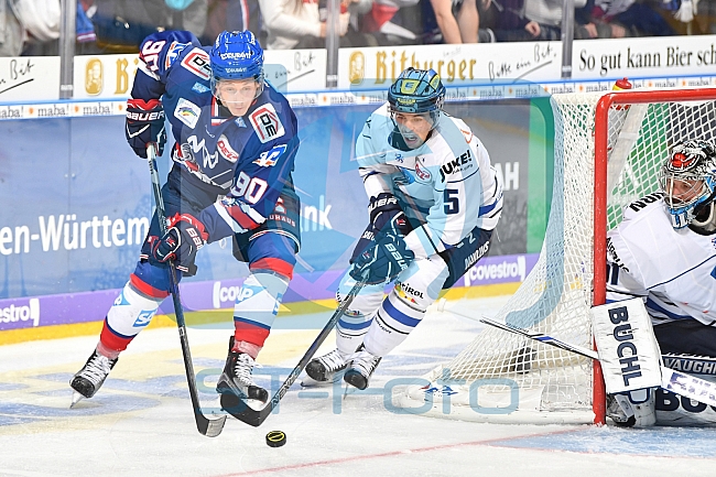 Adler Mannheim vs ERC Ingolstadt, Eishockey, DEL, Deutsche Eishockey Liga, Spieltag 10, 06.10.2017