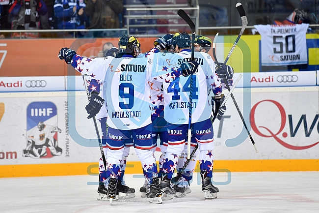ERC Ingolstadt vs Adler Mannheim, Eishockey, DEL, Deutsche Eishockey Liga, Spieltag 43, 29.01.2017