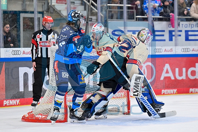 Eishockey, Herren, DEL, Saison 2024-2025, Playoffs Viertelfinale, Spiel 3, ERC Ingolstadt - Nürnberg Ice Tigers, 21.03.2025