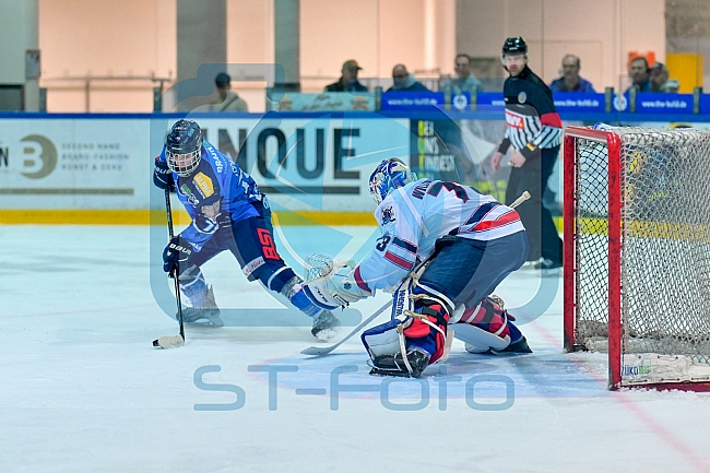 Eishockey, U20, DNL, Saison 2024-2025, Playoffs Halbfinale - Spiel 3, ERC Ingolstadt - Jungadler Mannheim, 22.03.2025