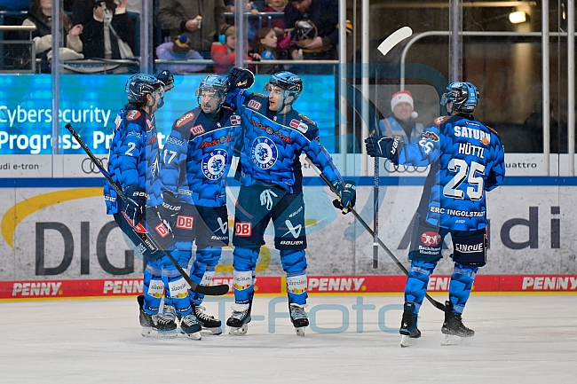 Eishockey, Herren, DEL, Saison 2025-2026, Spiel 28, ERC Ingolstadt - Iserlohn Roosters, 14.12.2025