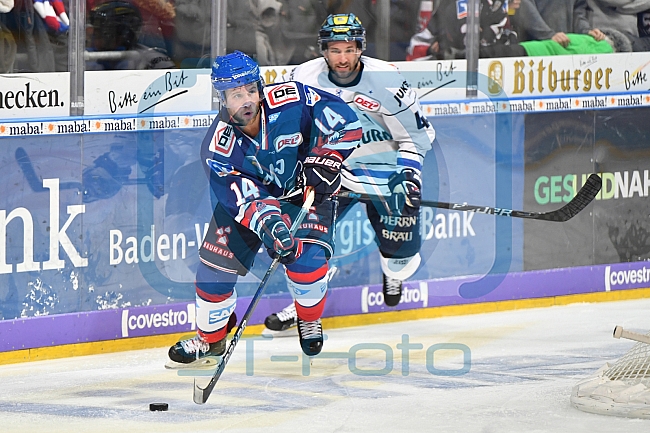 Adler Mannheim vs ERC Ingolstadt, Eishockey, DEL, Deutsche Eishockey Liga, Spieltag 39, 24.01.2018