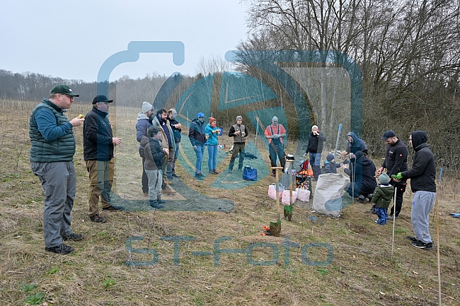 Eishockey, Herren, DEL, Saison 2023-2024, ERC Ingolstadt - Baumpflanzaktion, 02.03.2024
