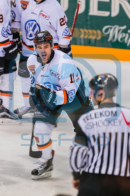 ERC Ingolstadt  - Grizzlys Wolfsburg, Eishockey, DEL, Deutsche Eishockey Liga, Spieltag 37, 13.01.2017