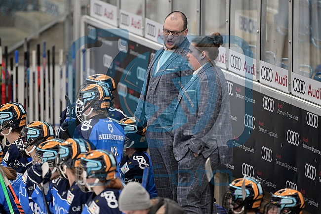 Eishockey, Frauen, DFEL, Playoffs, Finale, Spiel 1, Saison 2023-2024, ERC Ingolstadt - ECDC Memmingen Indians, 16.03.2024