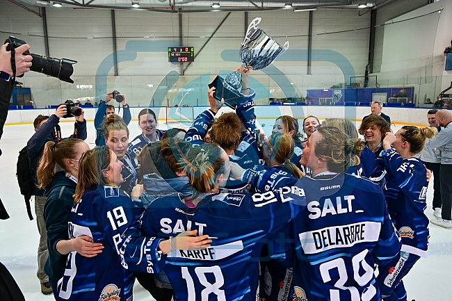 Eishockey, Frauen, DFEL, Playoffs Finale Spiel 4, Saison 2021-2022, ERC Ingolstadt - ECDC Memmingen Indians, 20.03.2022