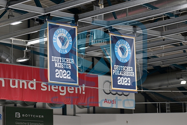 Eishockey, Herren, DEL, Saison 2022-2023, Playoff-Halbfinale - Spiel 1, ERC Ingolstadt - Adler Mannheim, 31.03.2023